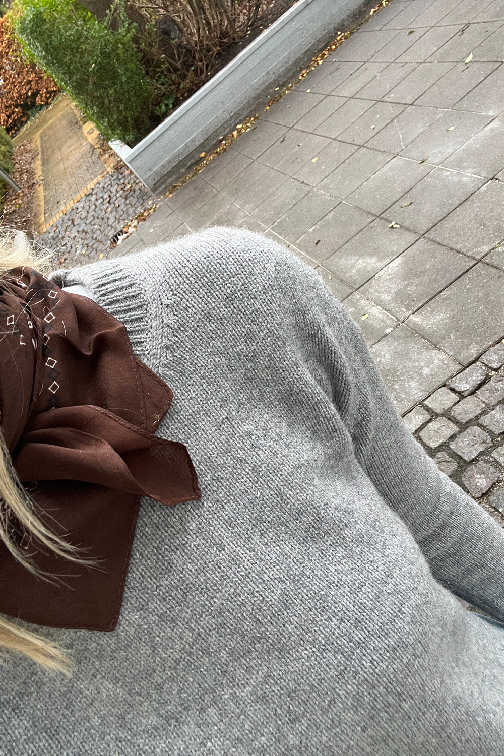 Anne - Knitwear - Sweater - Gray